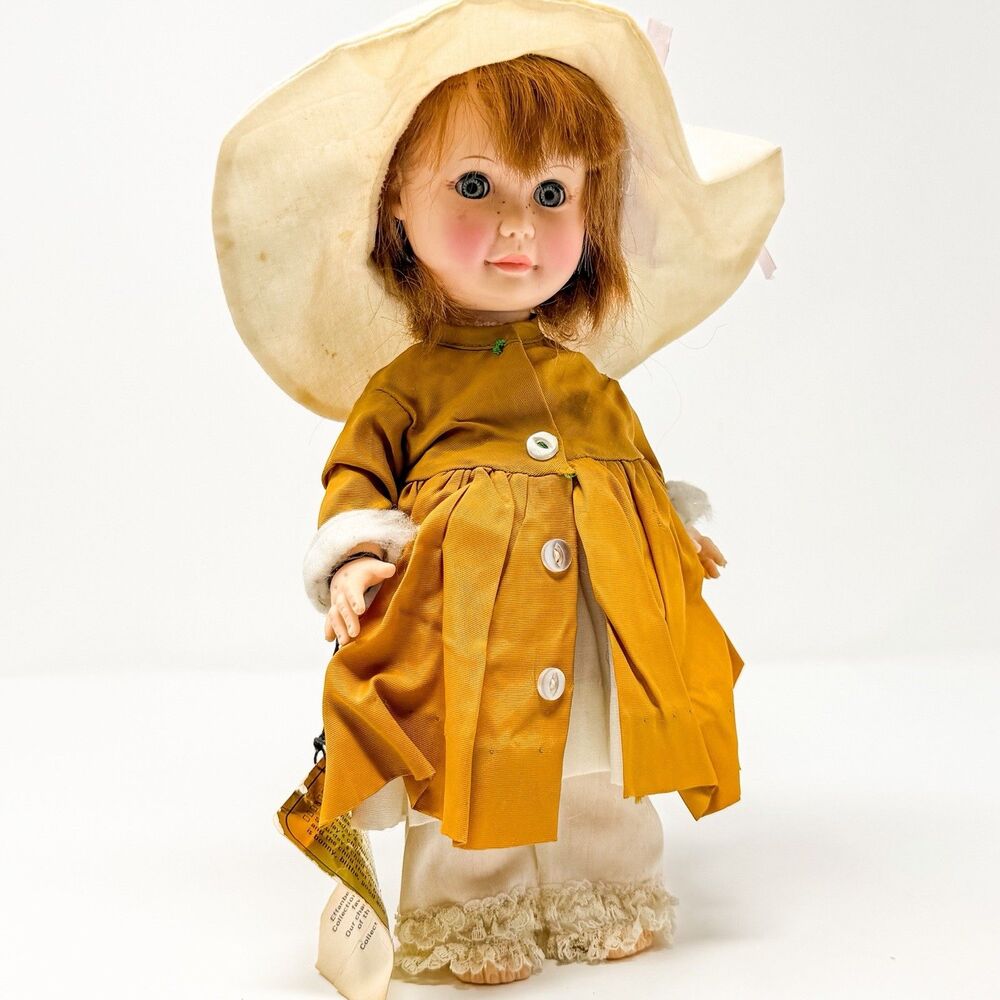 Effanbee Day By Day Doll 1980 Vintage Tagged Freckles Hat TLC Read